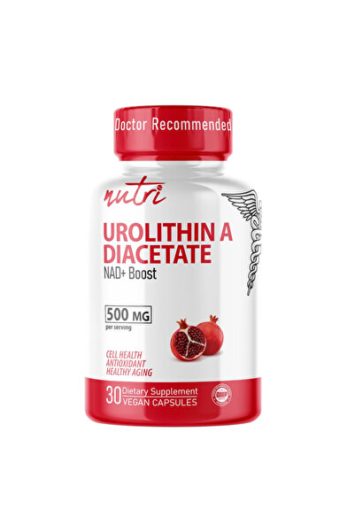 Natures Fusions Urolithin A Supplement 500mg - Powerful NAD+ Boost, Antioxida...