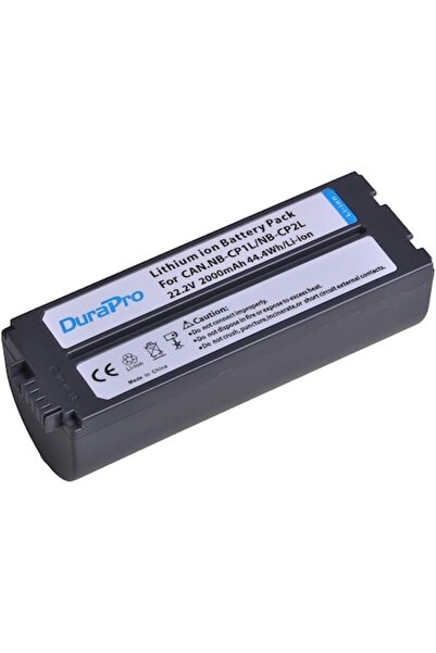 Durapro NB-CP2L/NB-CP1L 2000mAh Battery for Canon SELPHY (CP800, CP900, CP910, CP1200, CP100, CP1300
