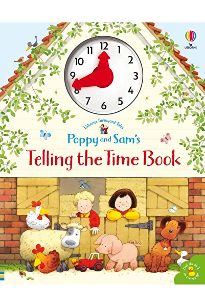 Usborne Activity book, POPPY AND SAM'S TELLING THE TIME BOOK,