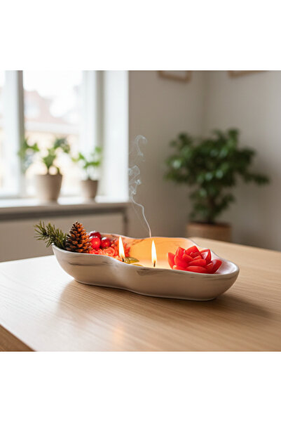 LUNİVAA HOME Dekoratif Mermer Desenli Ev, Ofis, Hediyelik Yeniyıl Konseptine ...