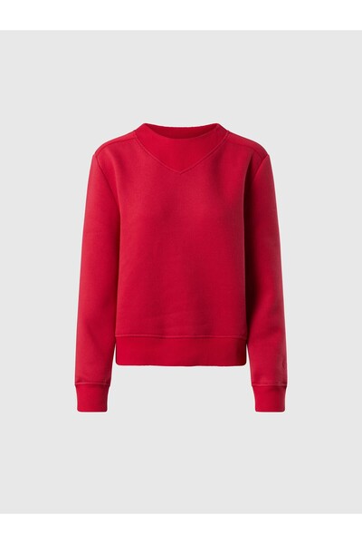 North Sails Bisiklet Yaka Pamuklu Sweatshirt