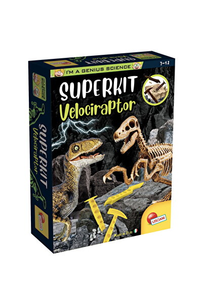 Lisciani Little Genius' Experiments - Velociraptor Paleontology Kit