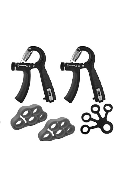 LET Σετ ενίσχυσης λαβής μετρητή, 2 λαβές, ρυθμιζόμενες 5-60 kg, ελατήριο από ...