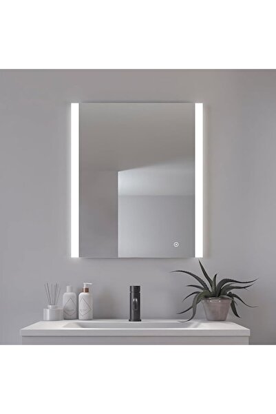 Loevschall Oglindă de baie cu iluminare LED față și spate, 60 x 70 cm, tactil...