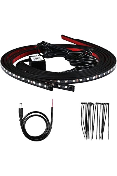 lychee Kit benzi LED RGB auto, lumini ambientale exterioare pentru caroserie ...