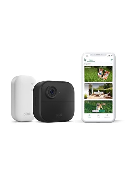 Blink Outdoor 4 Outdoor Surveillance Camera, 1080p HD, Night Vision, Wi-Fi