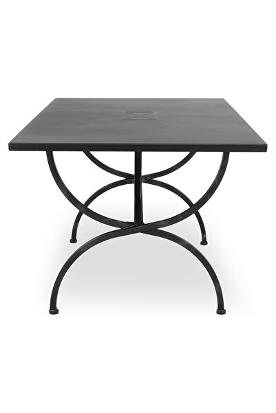 Maison Mex Rectangular garden/terrace table, MEDICI, L.160 l.90 H.74 cm, black