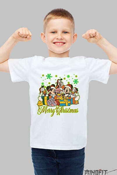 GILDAN Tricou De Craciun Copii Gasca Vesela Si Cadourile Magice Baiat