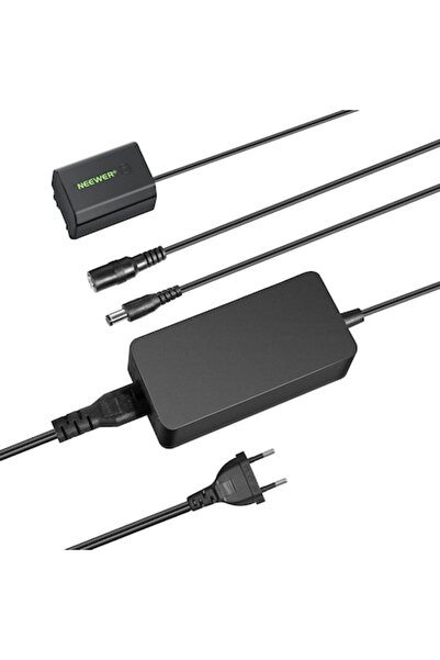 NEEWER Set de baterii fictive NP-FZ100 cu alimentare continuă, protecție la circuit, 8V/3A