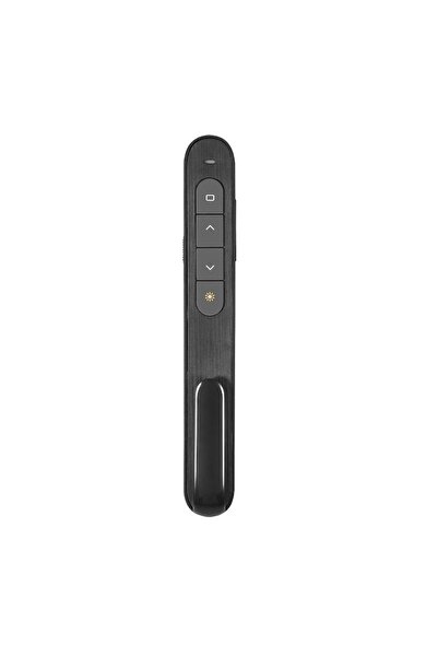 VBESTLIFE Wireless 2.4GHz Presentation Laser Presenter USB, 100m, On/Off Button, Black