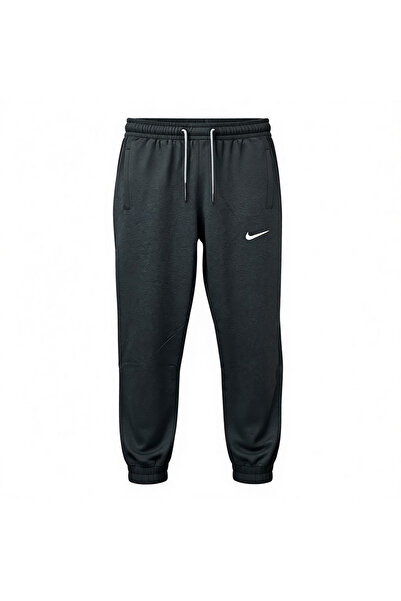 Butik Dark Gray Regular Fit Quality Cotton Leg Rubberized Sweatpants