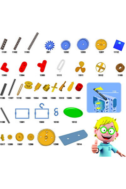 Lisciani The Little Genius' Experiments - Engineering and Mechanics