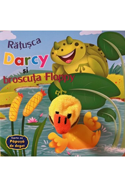 Editura Flamingo GD Ratusca Darcy si broscuta Floppy. Carte cu papusa