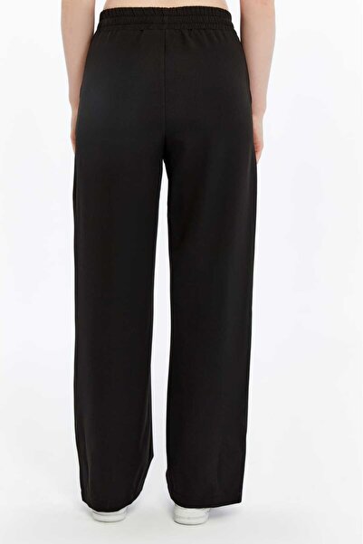 ASYA GİYİM Plus Size Trousers Women's Fabric Trousers with Elastic Waist