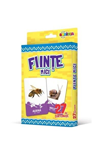 Editura Dorinta 27 de cartonase. Fiinte mici