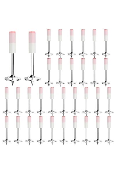 XMSZQU Σετ 25 στρογγυλά καρφιά 7,3 mm για χειροκίνητο πιστόλι καρφιών – για σκυρόδεμα, ξύλο, τούβλα, οροφές, τοίχους, δάπεδα