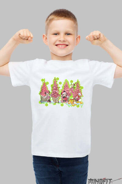 GILDAN Tricou De Craciun Copii Gasca Vesela In Padurea Fermecata Baiat