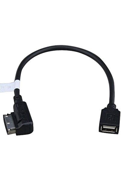 shine AMI/MMI to USB adapter cable with OTG port — compatible with Mercedes‑Benz C/CLS/SLK/C/E/SL/GLK