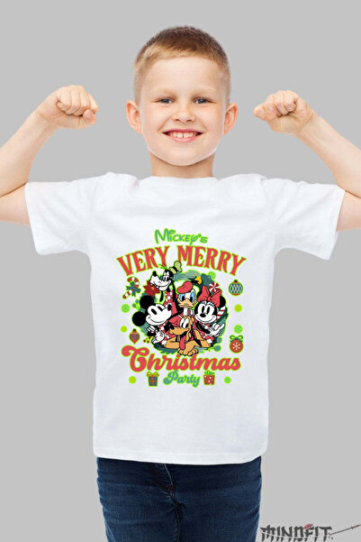 GILDAN Tricou De Craciun Copii Petrecerea Vesela Disney Baiat