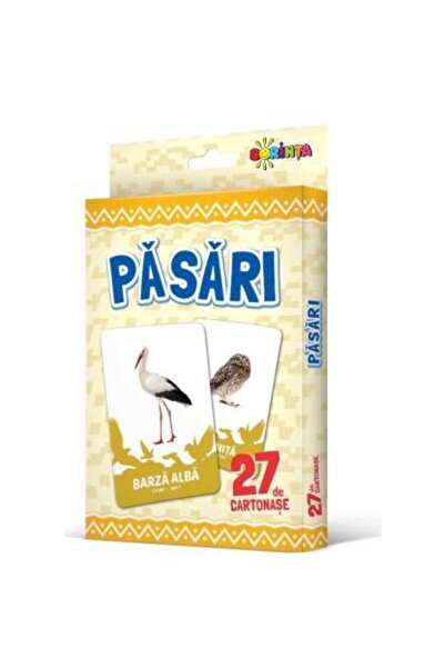 Editura Dorinta 27 de cartonase. Pasari