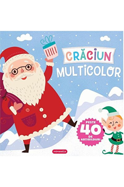 Editura Mimorello Craciun multicolor. Peste 40 de abtibilduri