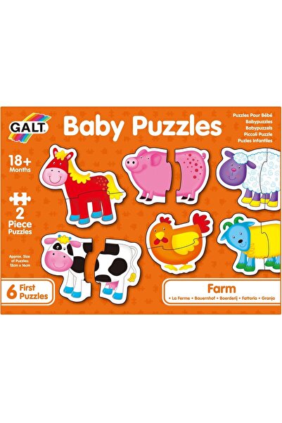 Galt Baby Puzzle: Ferma (2 piese)