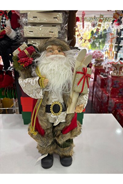 Empressco 45 cm Noel Baba figürü, dekoratif ve güzel yılbaşı süsü, sevdikleri...