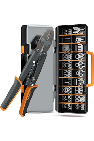 SOMELINE Σετ πένσας πρεσαρίσματος 0,5-16 mm με 90 ακροδέκτες και θήκη μεταφοράς