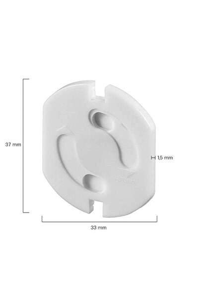 Offgridtec Set of 20 self-adhesive child socket protectors with twist mechanism
