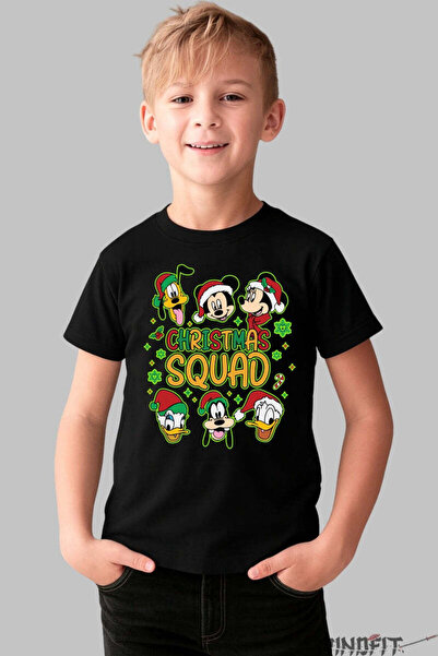 GILDAN Tricou De Craciun Copii Echipa Vesela Disney Baiat