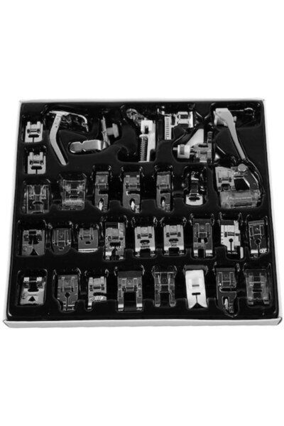 willkey Set de 32 de piciorușe universale pentru mașini de cusut - accesorii ...