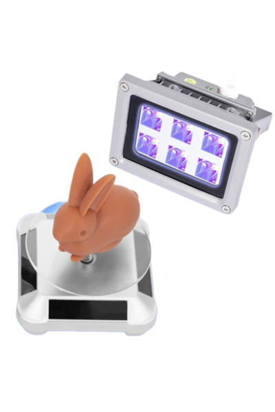 Sovol Σετ λαμπτήρων UV LED 405nm με περιστρεφόμενη πλατφόρμα 360 μοιρών, 1W, 115x85x75mm