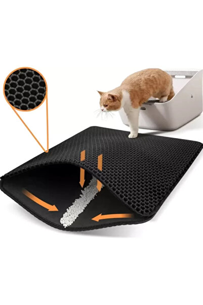 PisiMall Cat litter box collector mat, 40x50 cm