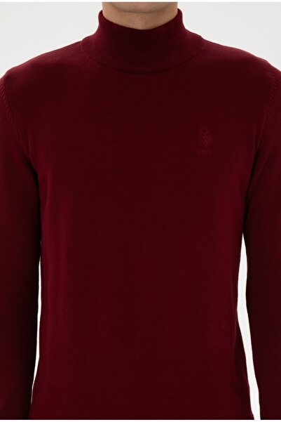 U.S. Polo Assn. U.S. Polo Assn. Half Fisherman 100% Cotton Knit Sweater