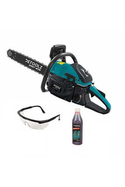 DETOOLZ Drujbă pe benzină DTZ, în 2 timpi, 49,3 cm³, 2,58 CP, 1,9 kW, lamă de...