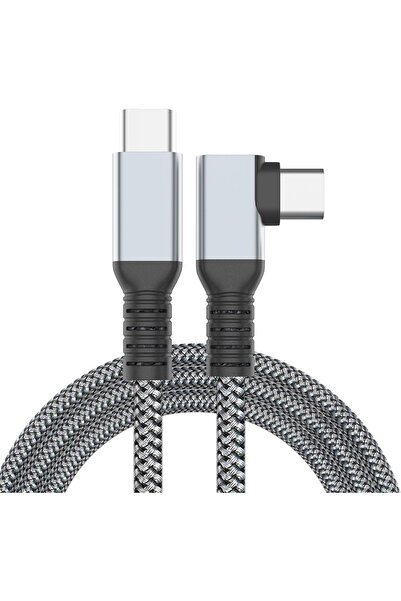 Daytona Vr-C Oculus Quest ile Uyumlu Vr5 Link Sanal Gerçeklik Gözlük Kablosu 5 M,USB 3.2 (Type C>Type C)