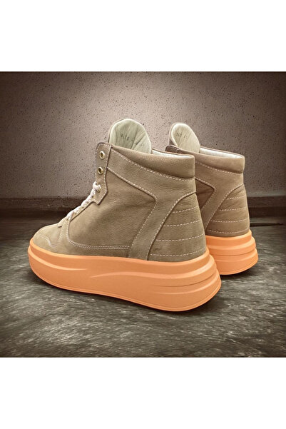 VİVA SHOES 100% Genuine Leather Poly Sole Men's Suede Boots