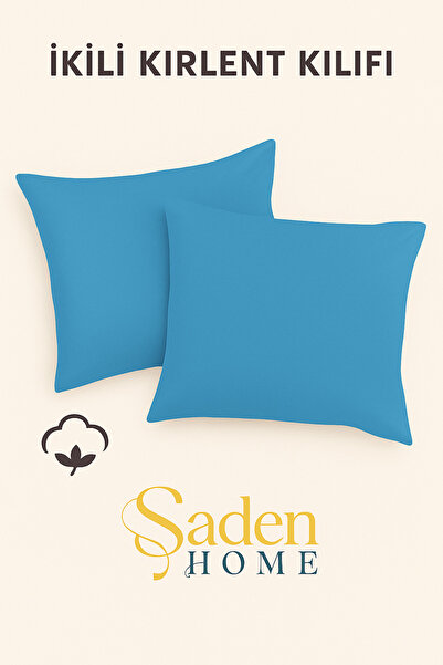 SADEN HOME HUSĂ PENTRU PERNE DE CULOARE SOLIDĂ, 2 BUCĂȚI