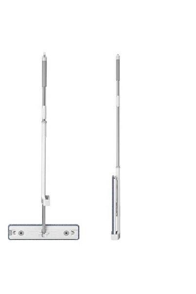 NKX Adjustable Flat Mop with Extra-Wide Head and Long Handle – 128CM Length