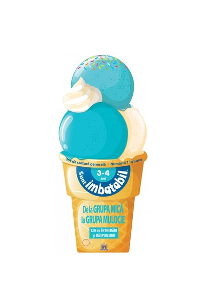 Dph Sunt Imbatabil - Editie inghetata - 3 - 4 ani - pentru copiii care se pre...