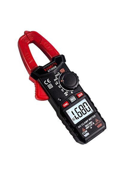 Kaiweets HT200B Clamp Digital Multimeter AC/DC, 2000 counts, LCD Backlight, CAT III 600V