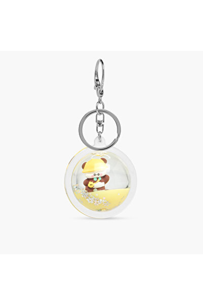 Lifestyle سلسلة مفاتيح بتصميم سحري مع خطاف على شكل جراد البحر