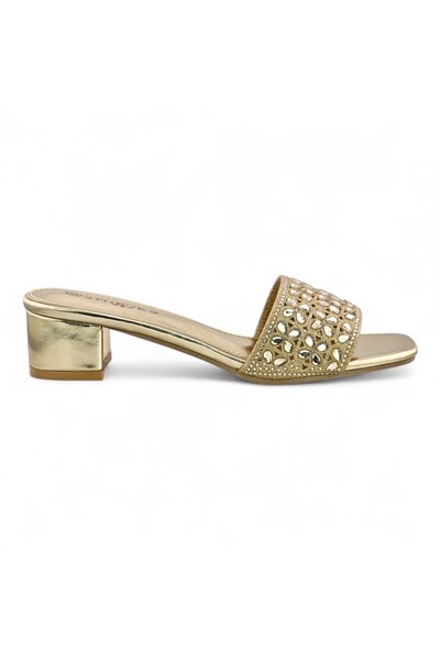 Sunrise Pearl Embellishment Open Heel