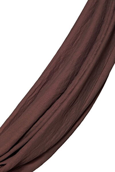 Nihan %100 Pamuk Eşarp Kahve