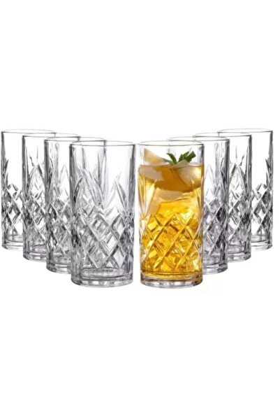 dealshopromania Set de 12 pahare Mansoura Timeless din sticlă 300 ml Design elegant și durabil Cadoul ideal