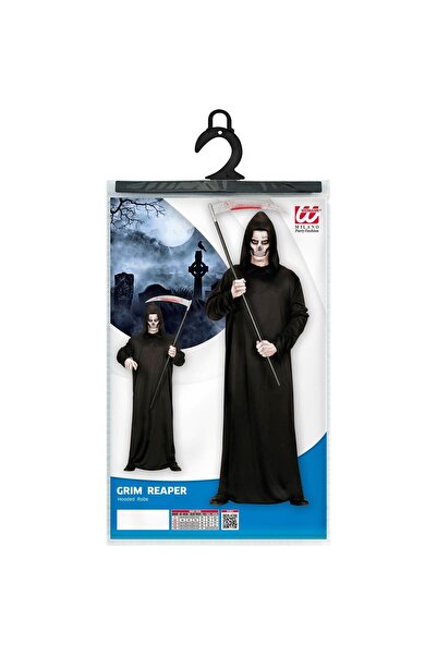 Toybox Grim Reaper Costume Robe With Hood Themed Party Fancy Dress Cosplay Kids Costume