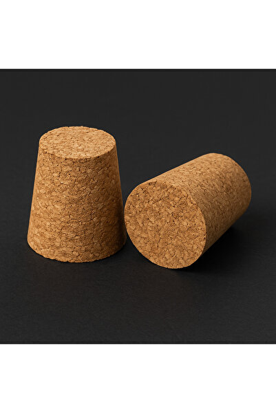 akdeniz home BZD-901 Mantar Yağlık Şişe Tıpası – Doğal Mantar Kapak – 15 Adet...