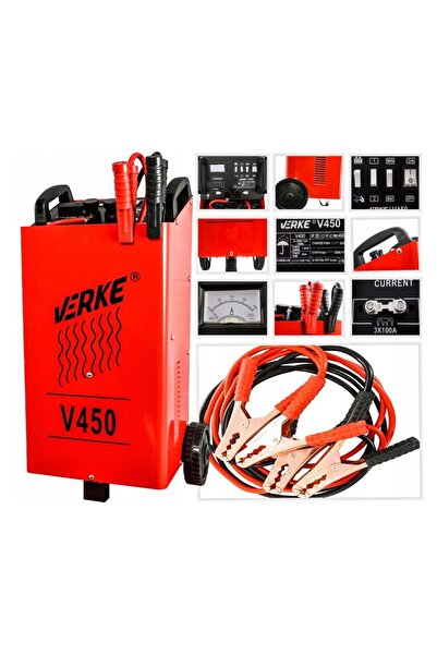 VERKE Statie de incarcare, redresor, robot pornire 12-24 V, 320 A,