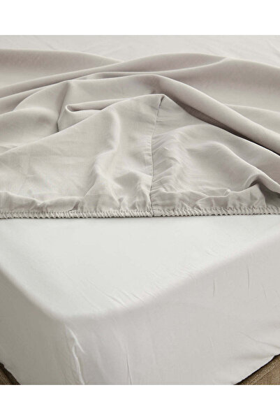 REDTAG Ivory Cotton Fitted Sheet (Super King Size)