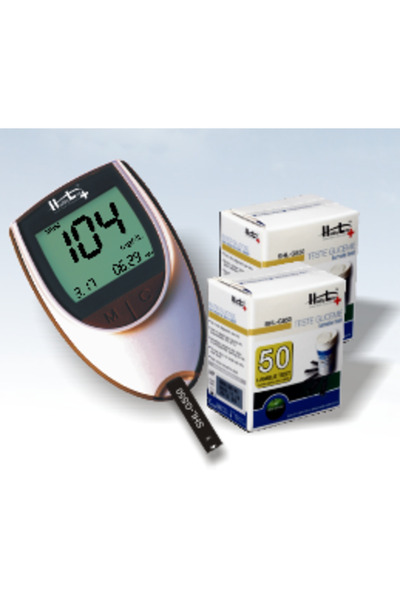 Healthy HEALTHYLINE GLUCOMETER PACKAGE + 2 BOXES OF GLUCOMETRY TESTS